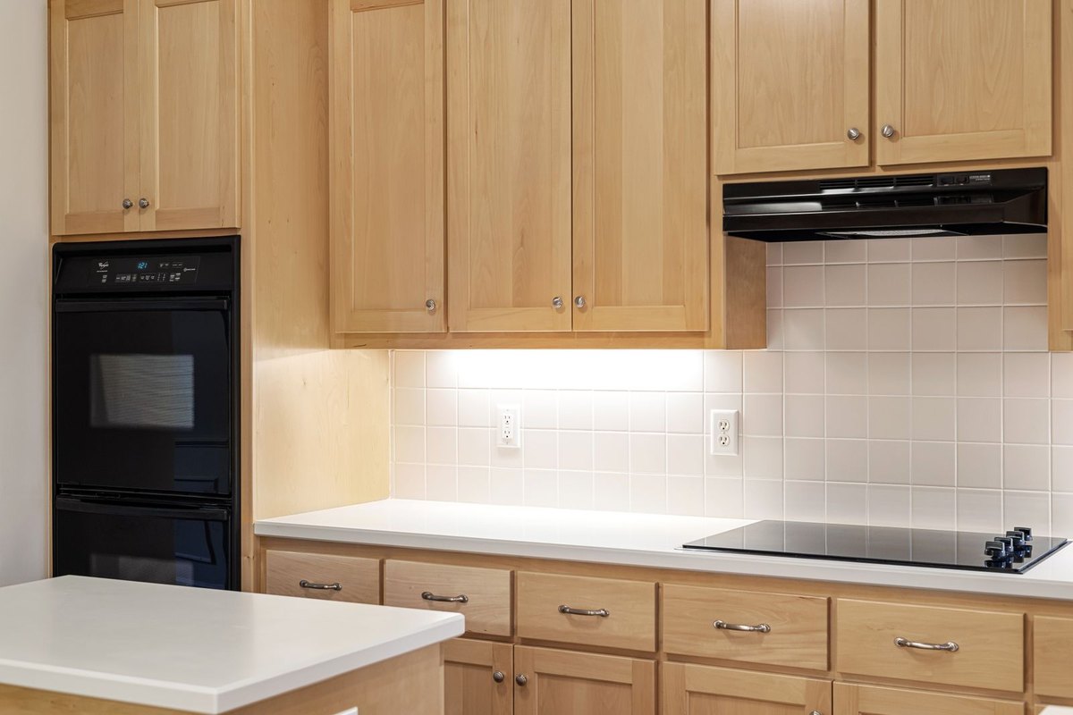 A kitchen oven and stovetop