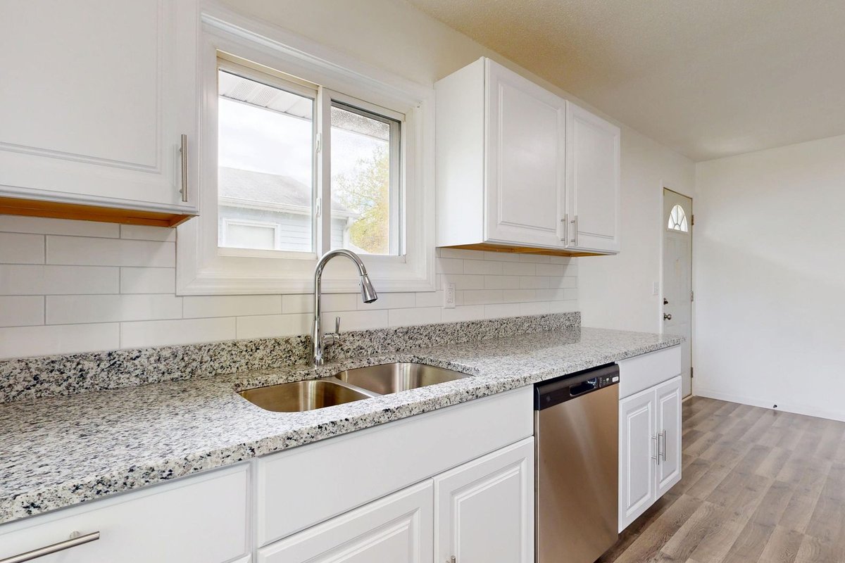 Finished kitchen countertop installed in Anchorage, AK