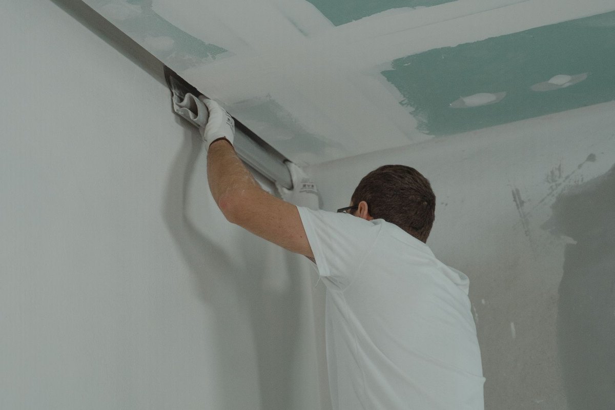 Drywall installation and finishing during a home renovation in Anchorage, AK
