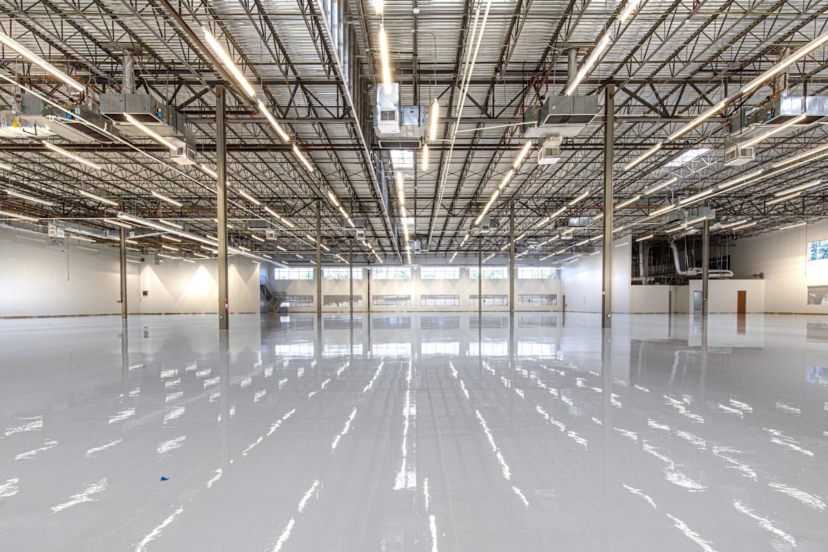 Metallic epoxy floor in Anchorage, AK