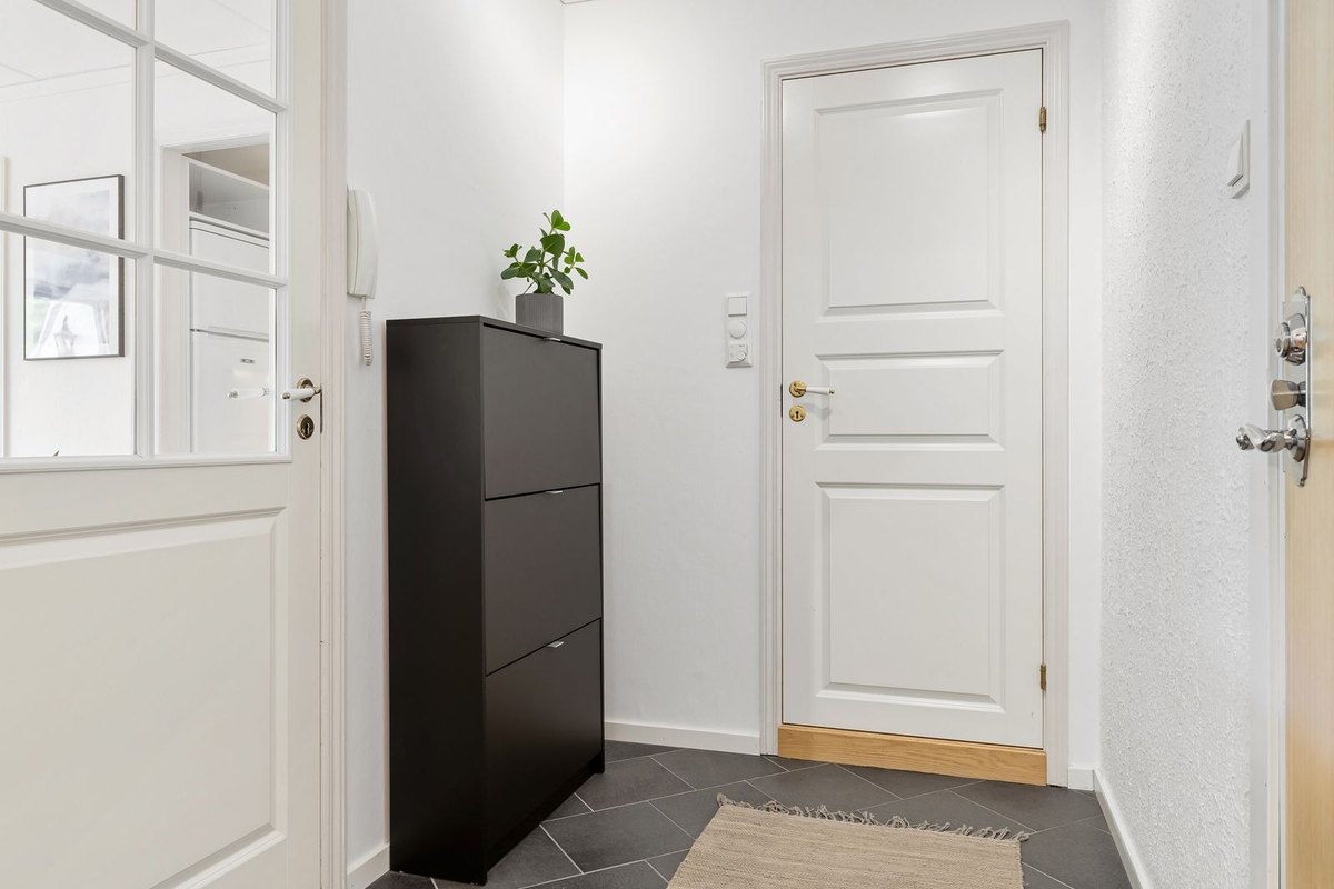 An interior door and trim in a Anchorage home