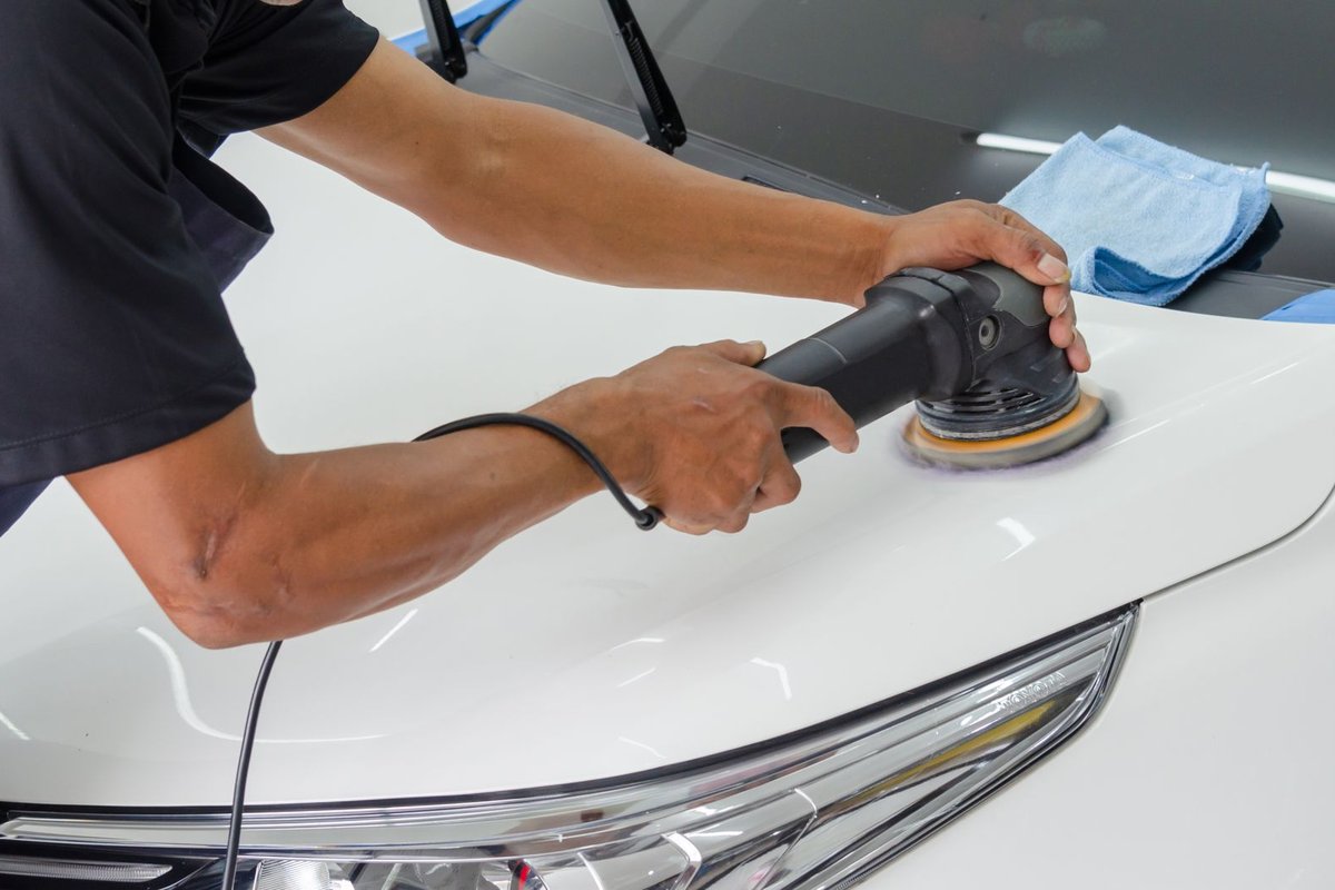 Machine paint correction and polishing in Anchorage, AK