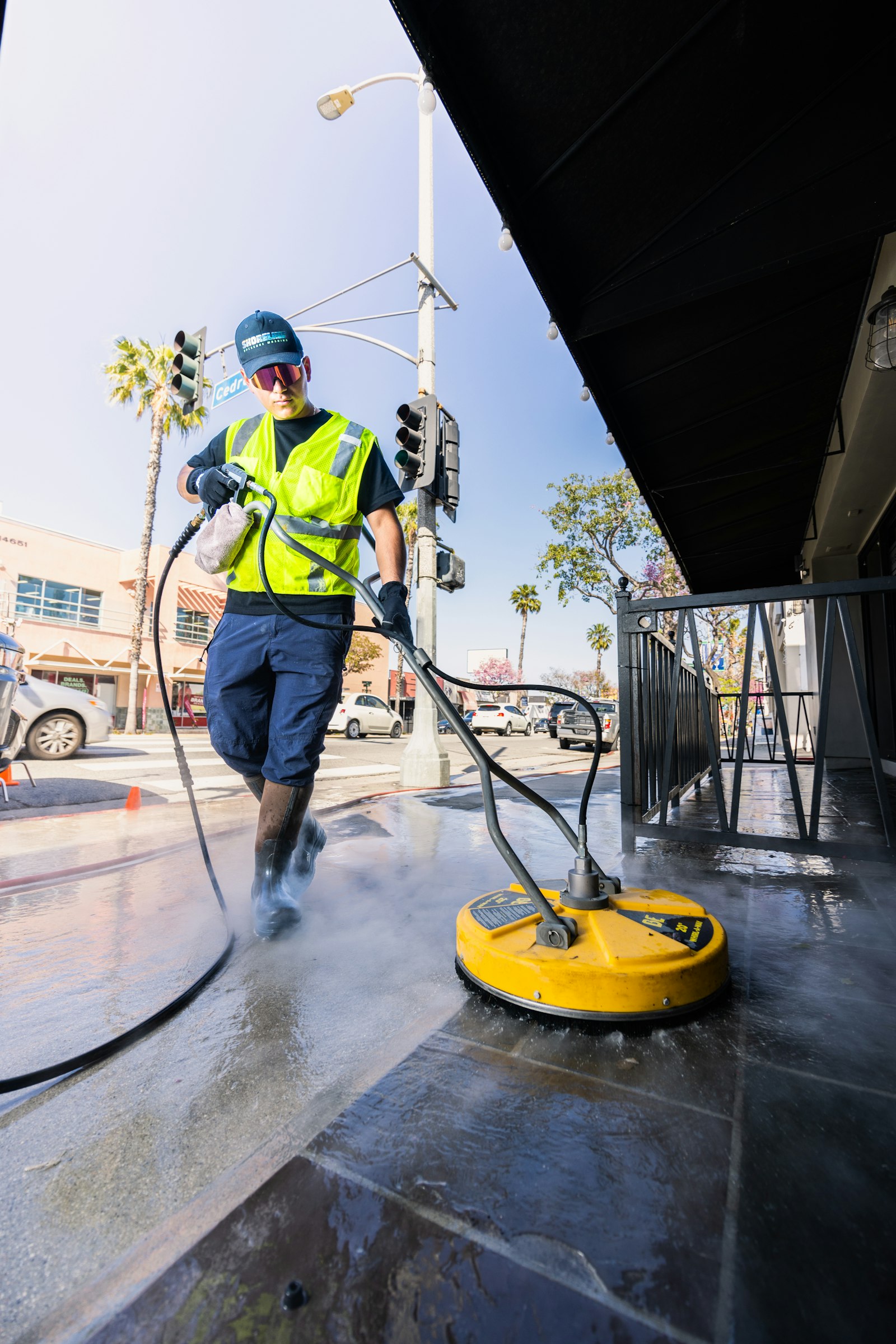 Pressure Washing demo