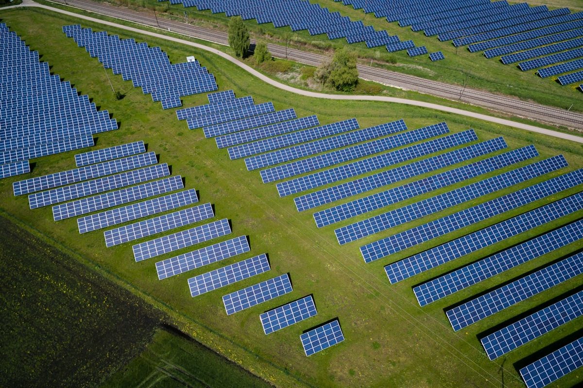 Commercial solar array in Anchorage